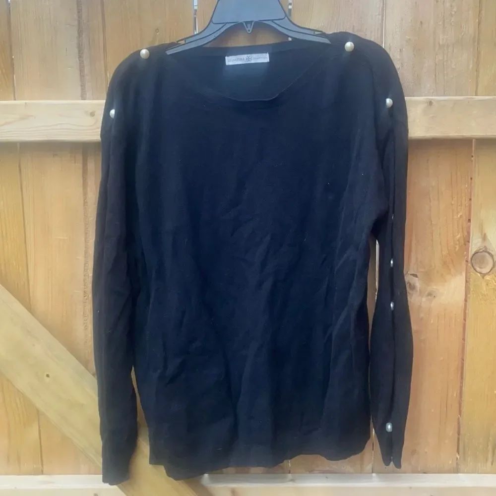 Pearl decorated top sz. XL